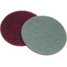 MP Disque abrasif nylon "Scotch Brite" ultra fin gris 150mm par 10