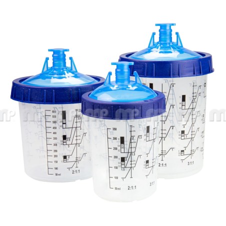 MP Poche souple jetable peinture 600ml 190µ par 50