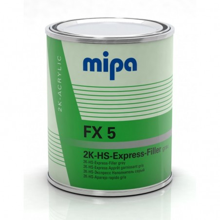 Apprêt séchage ultra rapide gris 2K-HS-Express-Filler FX5 1L