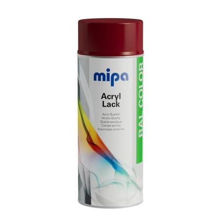 Aérosol peinture acrylique RAL 3003 rouge rubis Lack 400ml
