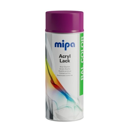 Aérosol peinture acrylique RAL 4006 pourpre traffic Lack 400ml