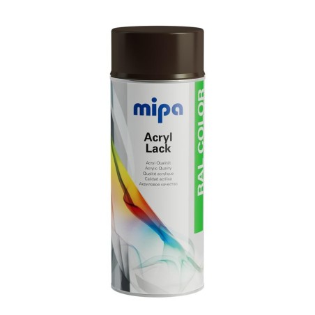 Aérosol peinture acrylique RAL 8017 brun chocolat Lack 400ml