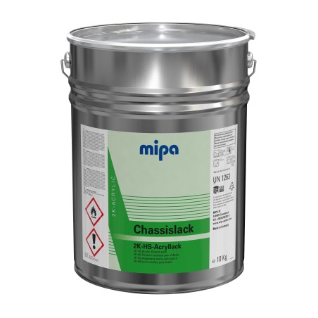 Laque à chassis noir 2K-Acryl-HS-Chassislack DB 7350 10KG