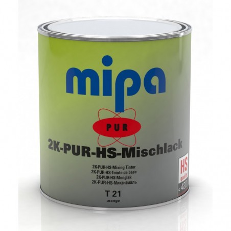 Peinture 2K PUR-HS T21 orange Gr3 3L