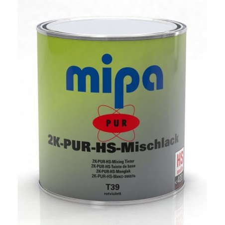 Peinture 2K PUR-HS T39 rouge violet Gr3 3L