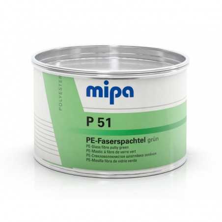 Mastic fibre vert PE-Auto-Faserspachtel P51 1KG