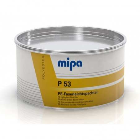 Mastic allégé fibre jaune PE-Faserspachtel P53 1L
