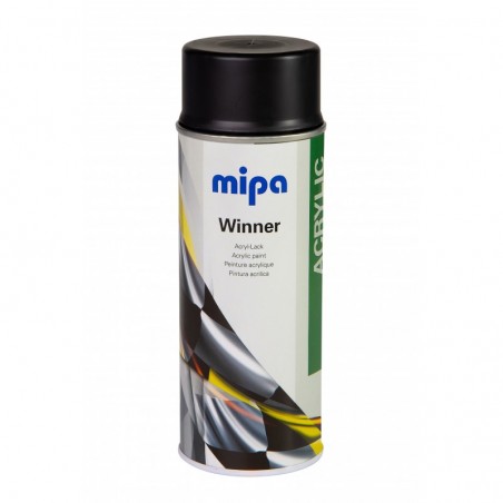 Aérosol peinture noir mat Winner 400ml