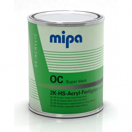 Peinture super Black noir système OC 1L