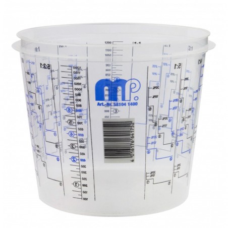 MP Godet de mélange 7 graduations 1400ml par 200